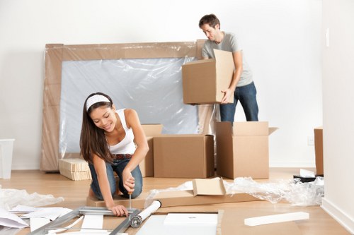 Man and van service helping with a local move in Tufnell Park