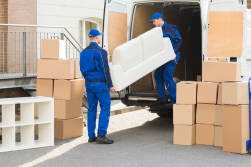 Illustration of accessible moving services in Tufnell Park
