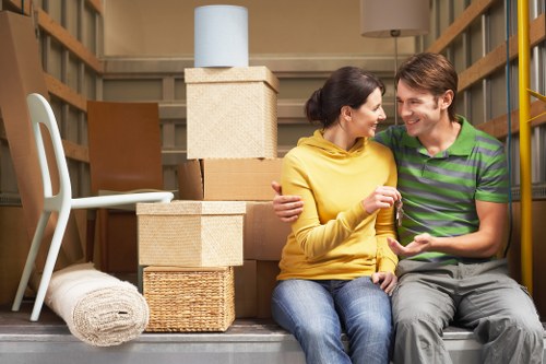 Household clearance and transport service for a Tufnell Park property